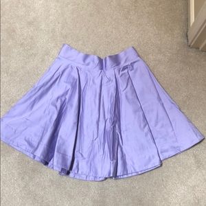 purple skater skirt